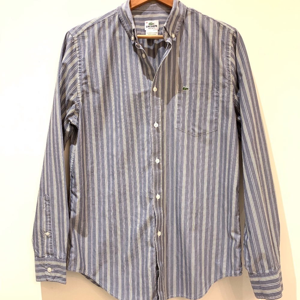 Lacoste (Izod) button down size 40 = Men's Large